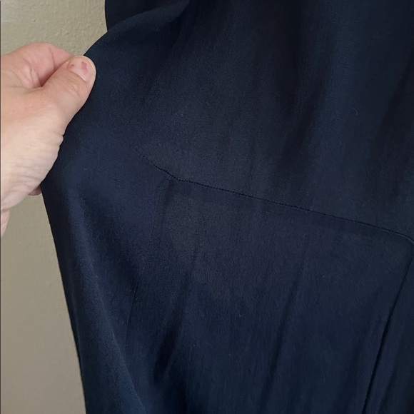 Reformation Navy Gavin Dress Size 8 - Picture 8 of 13